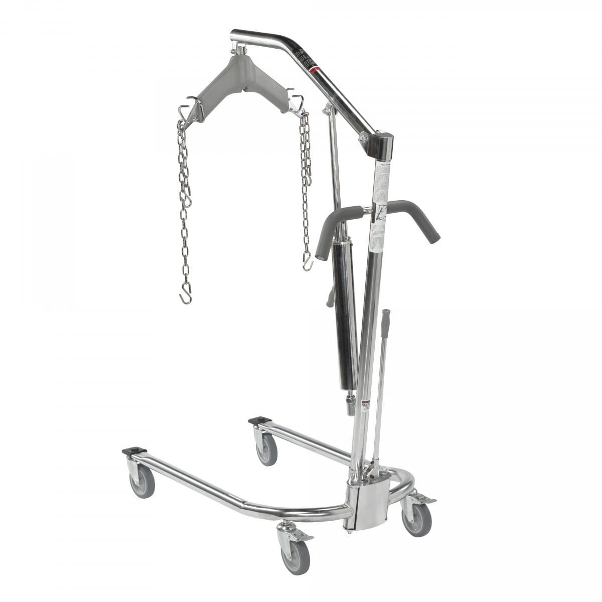Manual Hydraulic Deluxe Patient Lift with Four Point Casters by Drive