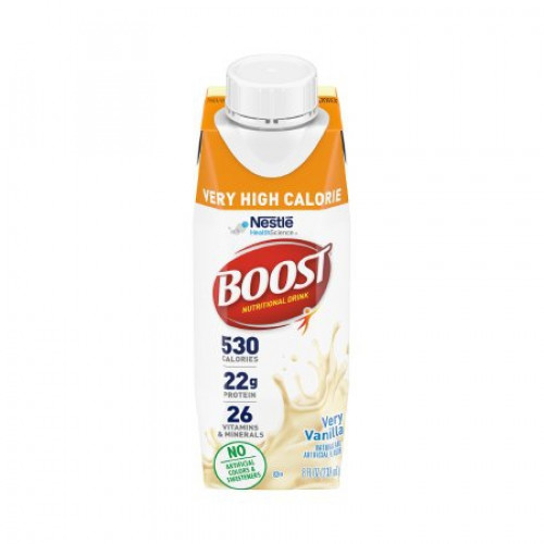 Nestle BOOST VHC Very High Calorie Nutritional Drink - Very Vanilla, 8 oz (257 mL)
