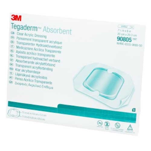 3M 90805 Tegaderm Absorbent Dressing 71/2 X 8 Inch Vitality Medical