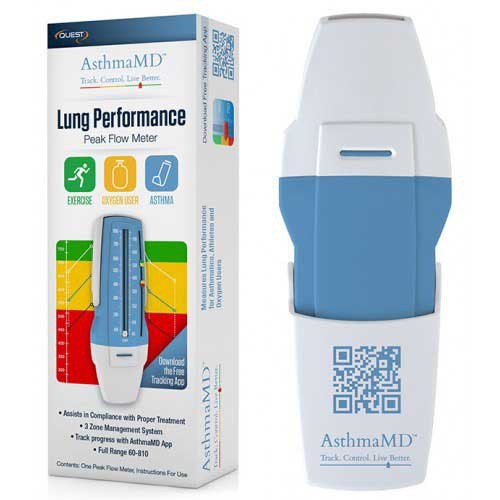 AsthmaMD Peak Flow Meter Teleflex Medical 1802 Vitality Medical