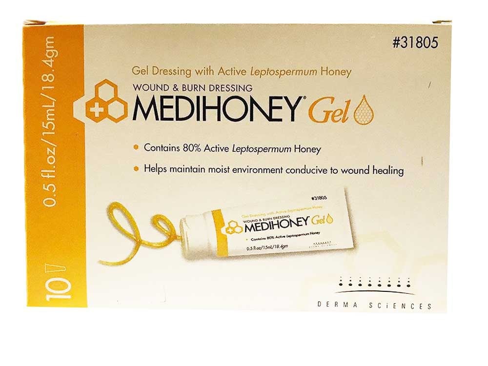 Medihoney Gel Wound & Burn Care Antibacterial Ointment Derma Sciences