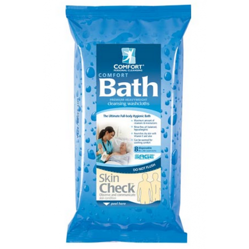 Comfort Bath Ultra Thick Disposable Washcloths 7900a 7904
