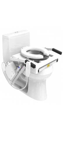 EZ-ACCESS TILT Toilet Seat Lift Toilet Seat Lift : push button commode lift