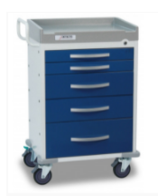 Detecto Rescue Anesthesiology Medical Carts