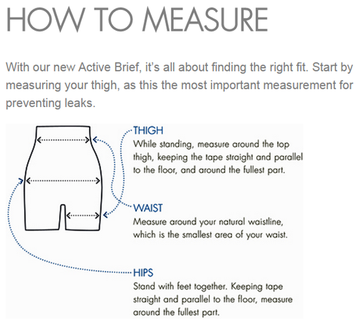 How to Measure for Sizing Incontinence Pants