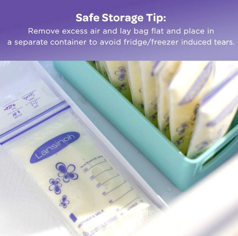 Storing Breastmilk in Bags