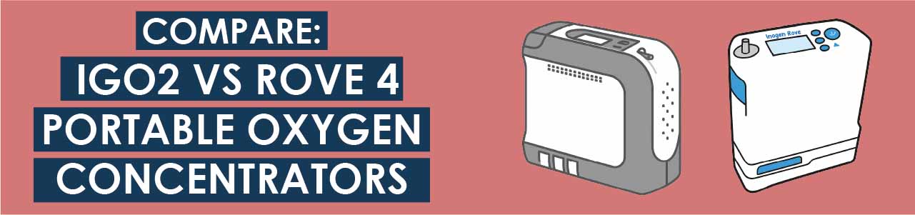 Compare the iGo2 and Rove 4 Portable Oxygen Concentrators