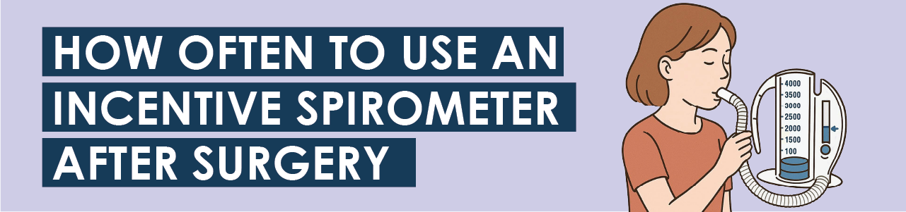 How Often To Use an Incentive Spirometer After Surgery