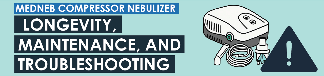 Medneb Compressor Nebulizer Longevity, Maintenance, and Troubleshooting 
