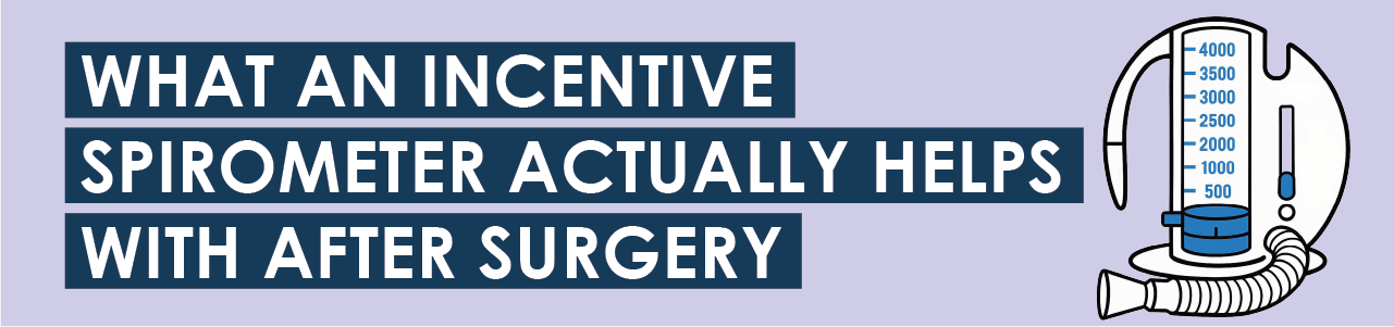What an Incentive Spirometer Actually Helps With After Surgery