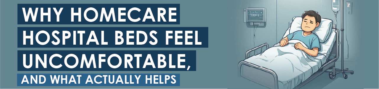 Why homecare Hospital Beds Feel Uncomfortable and What Actually Helps 