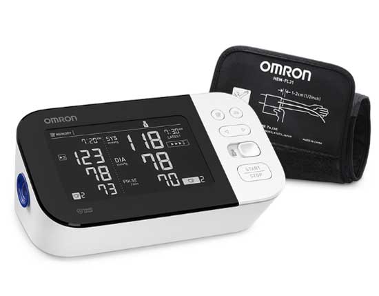 Omron 10 Series BP7450 Blood Pressure Monitor Product Components