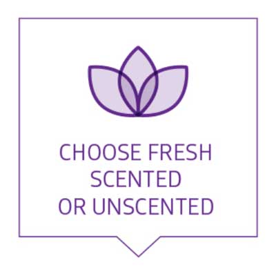 Select Scented or Unscented