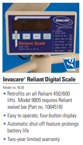 Invacare Reliant Digital Scale