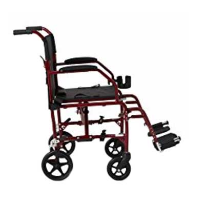 Ultralight Transport Chair with Restaurant Style Arms