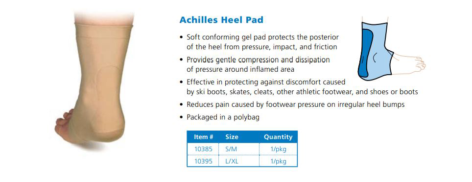 silipos achilles heel pad