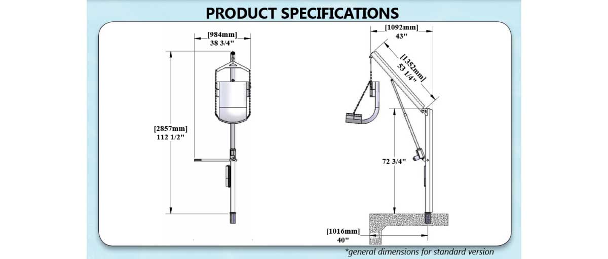 Super Power EZ Lift Specifications