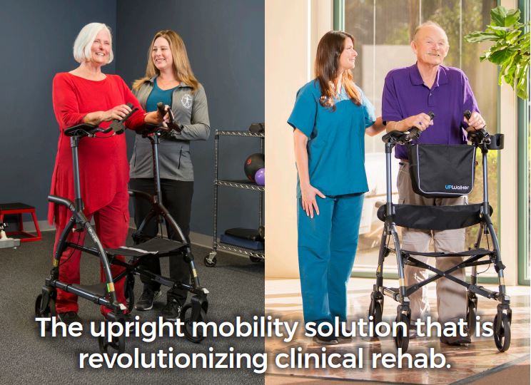 UPWalker is the upright mobility solution that is revolutionizing clinical rehab