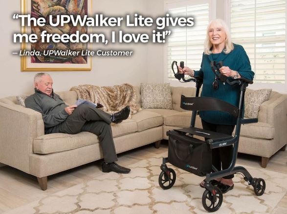 LifeWalker Customer says UPWalker Lite gives freedom