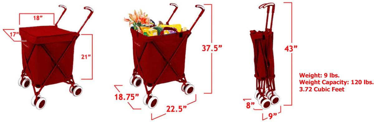 VersaCart Dimensions