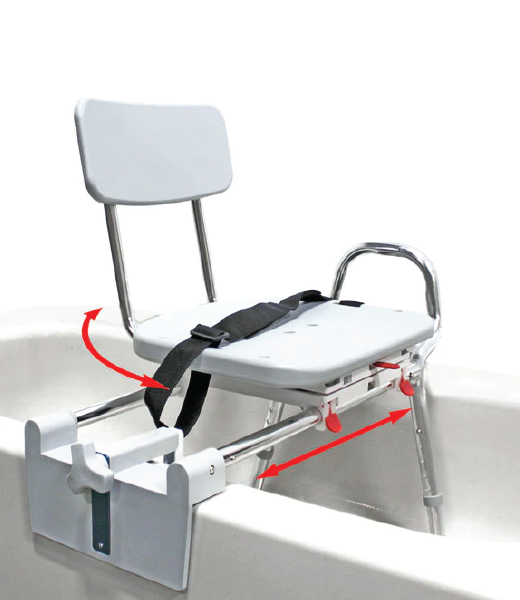 An Eagle Transfer Bench with arrow-ways demonstration.