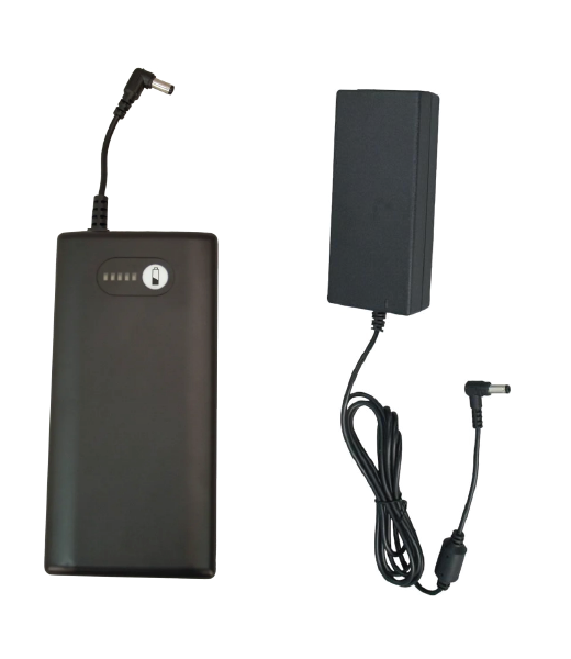 AC/DC Rechargeable Battery and Optional External Battery