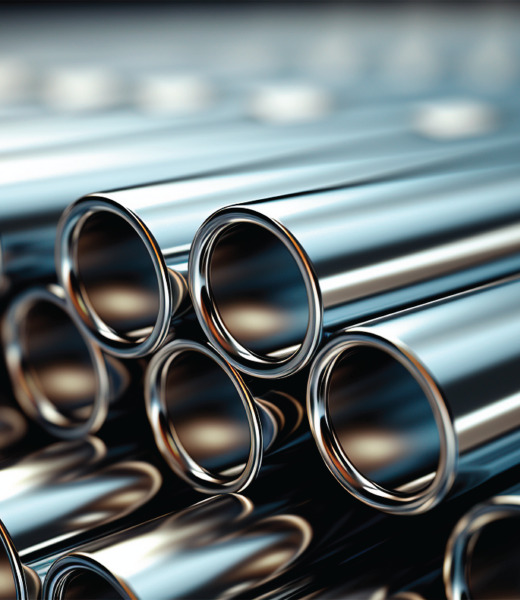 Durable steel tubes.