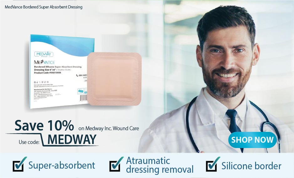 MedVance Bordered Super Absorbent Dressing
