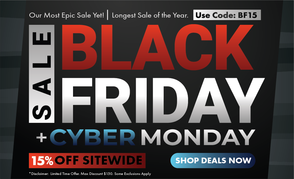 Black Friday + Cyber Monday Sale