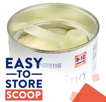 Easy to store and scoop