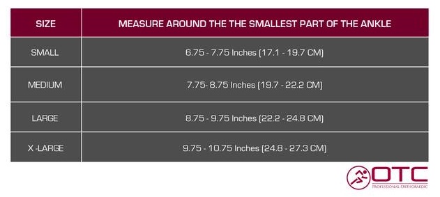 Measuring Instructions and Sizing Chart
