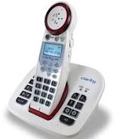 Cordless phone for hearing impaired - Clarity XLC8 Amplified Phone