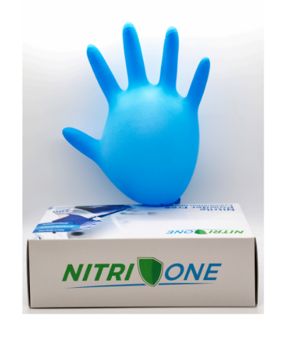 Nitri One Blue Nitrile Gloves