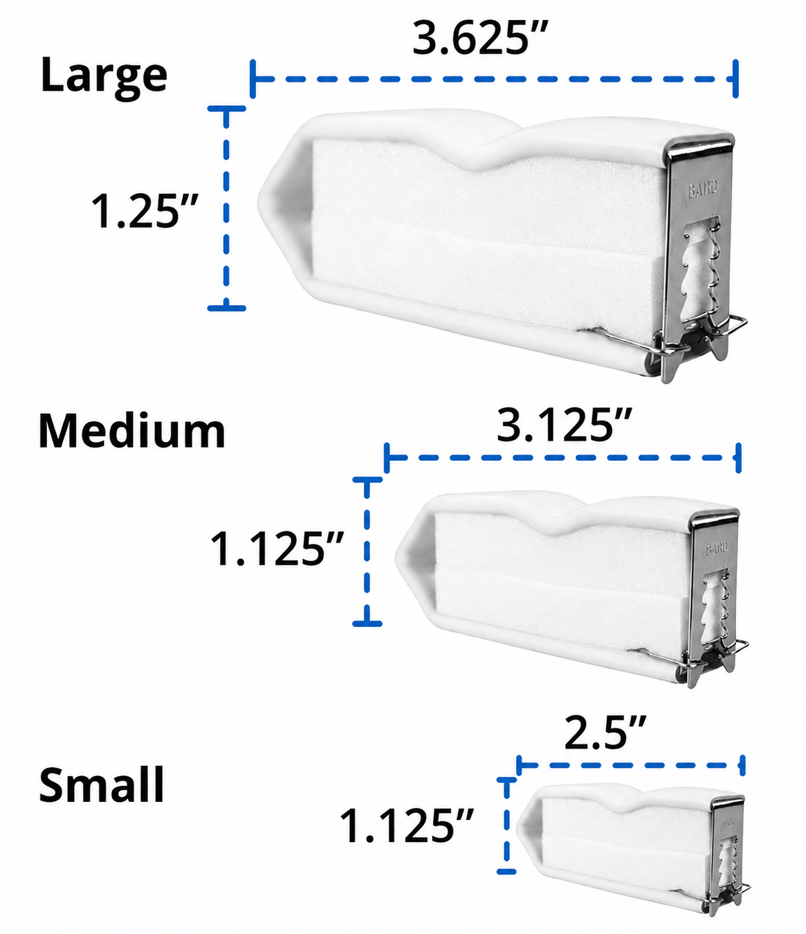 3 Size Options