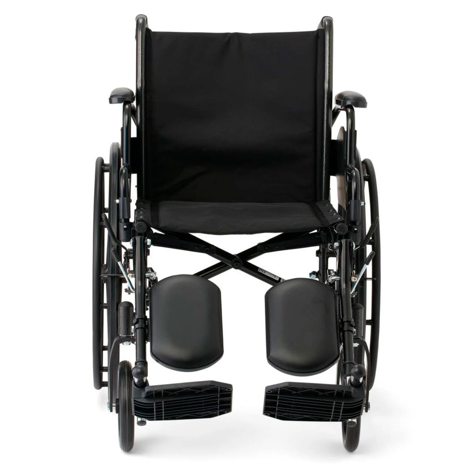 A Medline K3 Guardian Wheelchair with padded legrests.