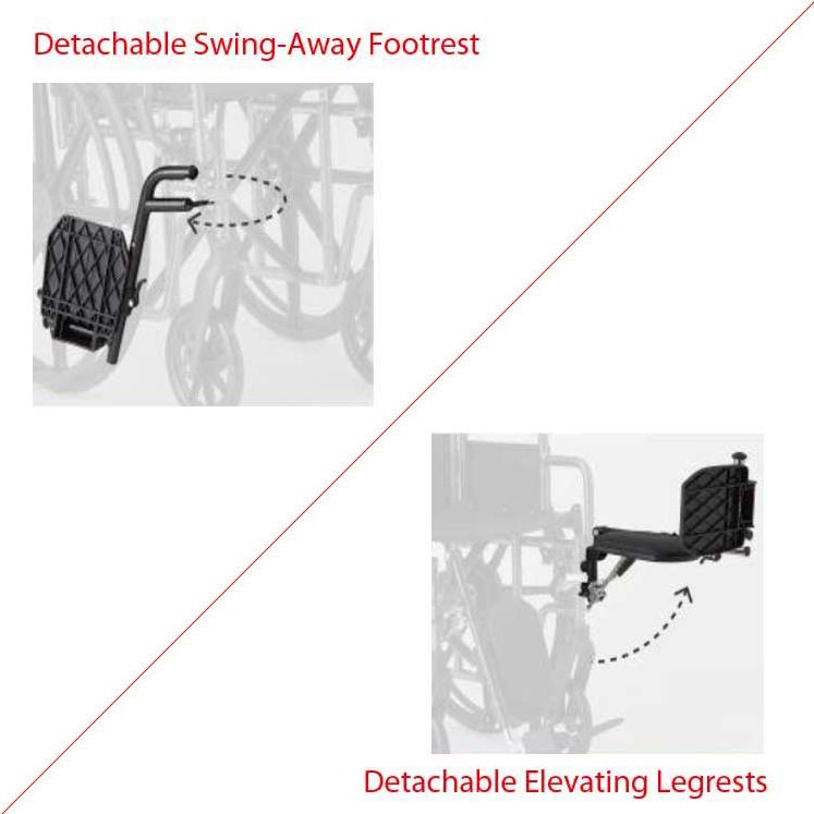 Wheelchair Footrests