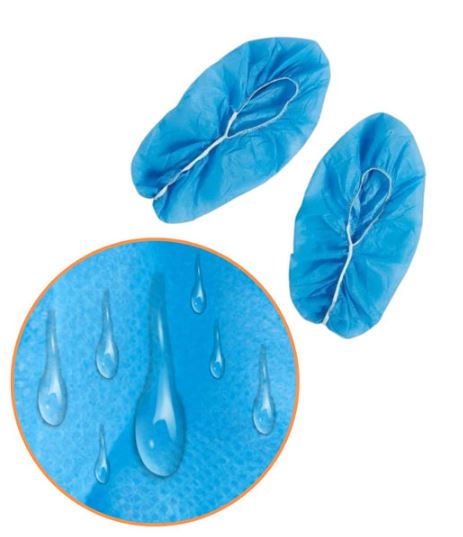 Fluid Repellent Shoe Covers.