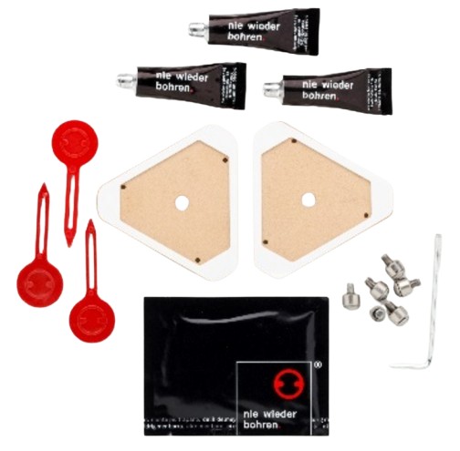 No Drilling Grab Bar Kit Contents