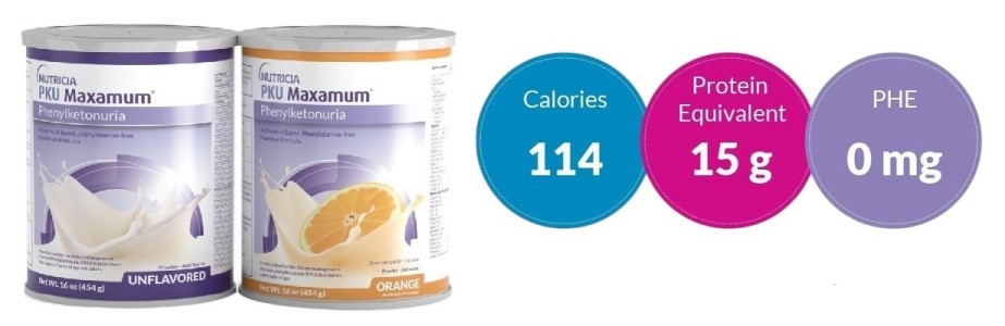 PKU Maxamum Formula Nutrition