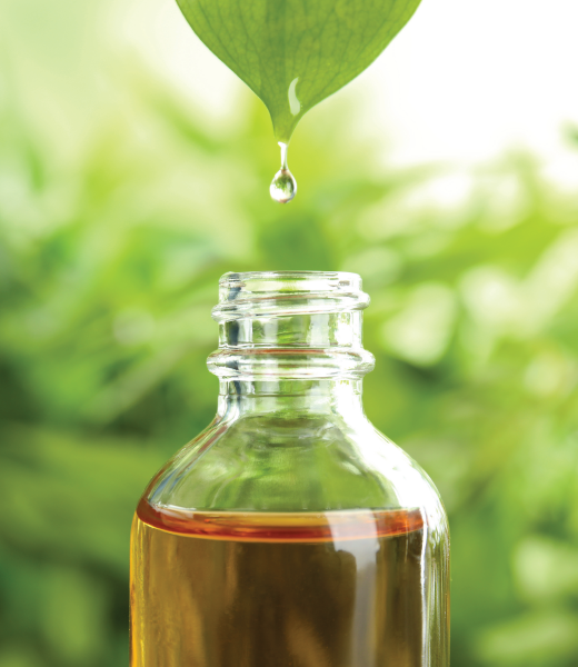 All-natural tea tree oil