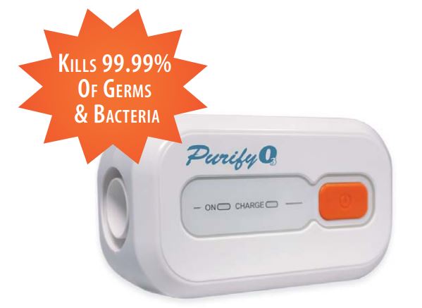  /><ul><li>O<sub>3</sub> Technology</li><li>Shown to Eliminate 99.9% of Bacteria</li><li>Everything Needed for Regular Cleaning</li><li>Hospital-Grade Disinfection</li><li>Quick and Thorough Sanitization Process</li><li>Compact, Lightweight, and Easily Moveable</li><li>Closed System for Safety</li><li>Easy to Use</li><li>Single Button Operation</li><li>Virtually Noiseless</li><li>End of Each Cycle Alerts</li><li>5-6 Cleanings per Charge</li><li>No Additional Cleaning Products Necessary</li> <li>No Additional Disposable Replacement Parts Needed</li><li>Low-Maintenance</li><li>Cost-Effective Choice</li><li>Works on Any 22-Millimeter PAP Machine and Masks</li><li>Can Also Be Used on Nebulizer Equipment and More</li><li>Sanitization/Travel Case Included</li></ul><p> </p><p> </p>	<h2>Purify O3 CPAP Sanitization System Guide</h2><br>	<h3>Frequently Asked Questions</h3>	<p><strong>Which machines are compatible with this item?</strong><br>	This <a href=