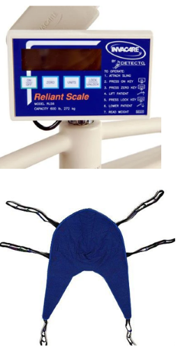 Reliant Lift Scale and Divided Leg Sling 