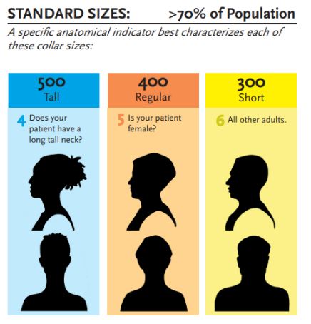 Sizing Chart - Tall, Regular, Short