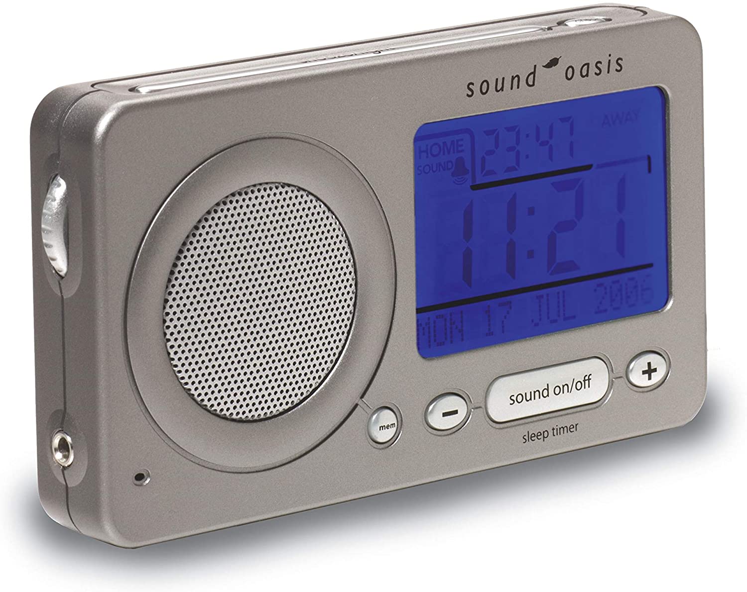 Soothing sounds machine - Sound Oasis S-850 Travel Sound Therapy System