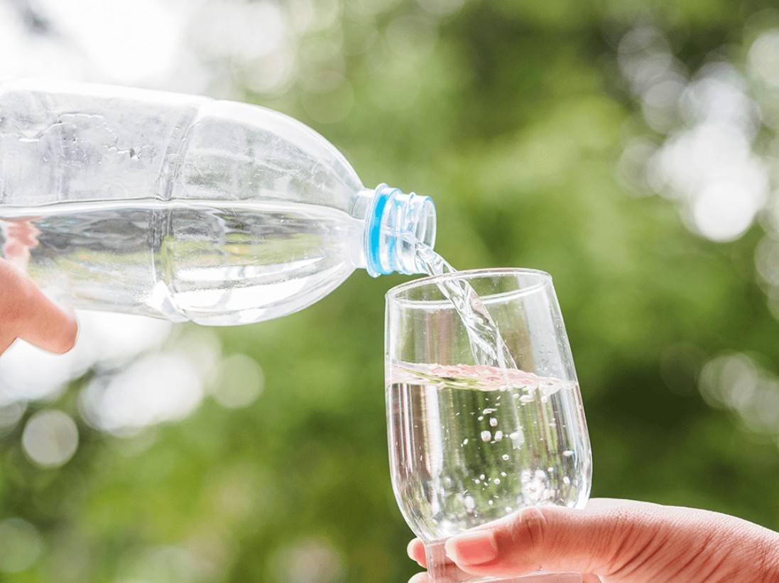 Pouring Water in a Glass