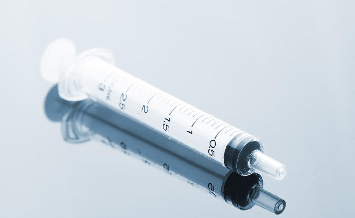 Syringe without needle