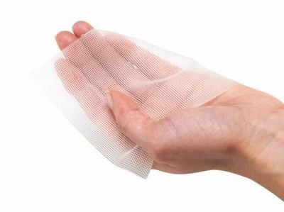 UrgoTul Dressing, Clear Mesh in a Hand