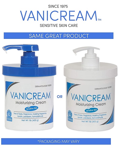 Vanicream Packaging Variance