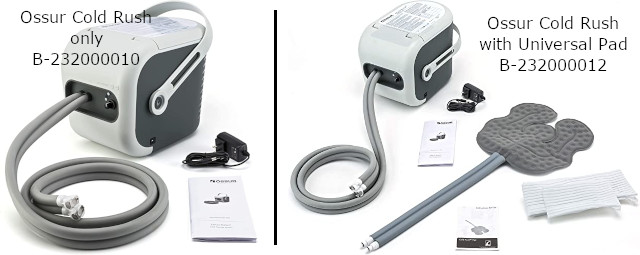 data-element= The device-only components (B-232000010) and the Cold Rush device with Universal Pad (B-232000012)