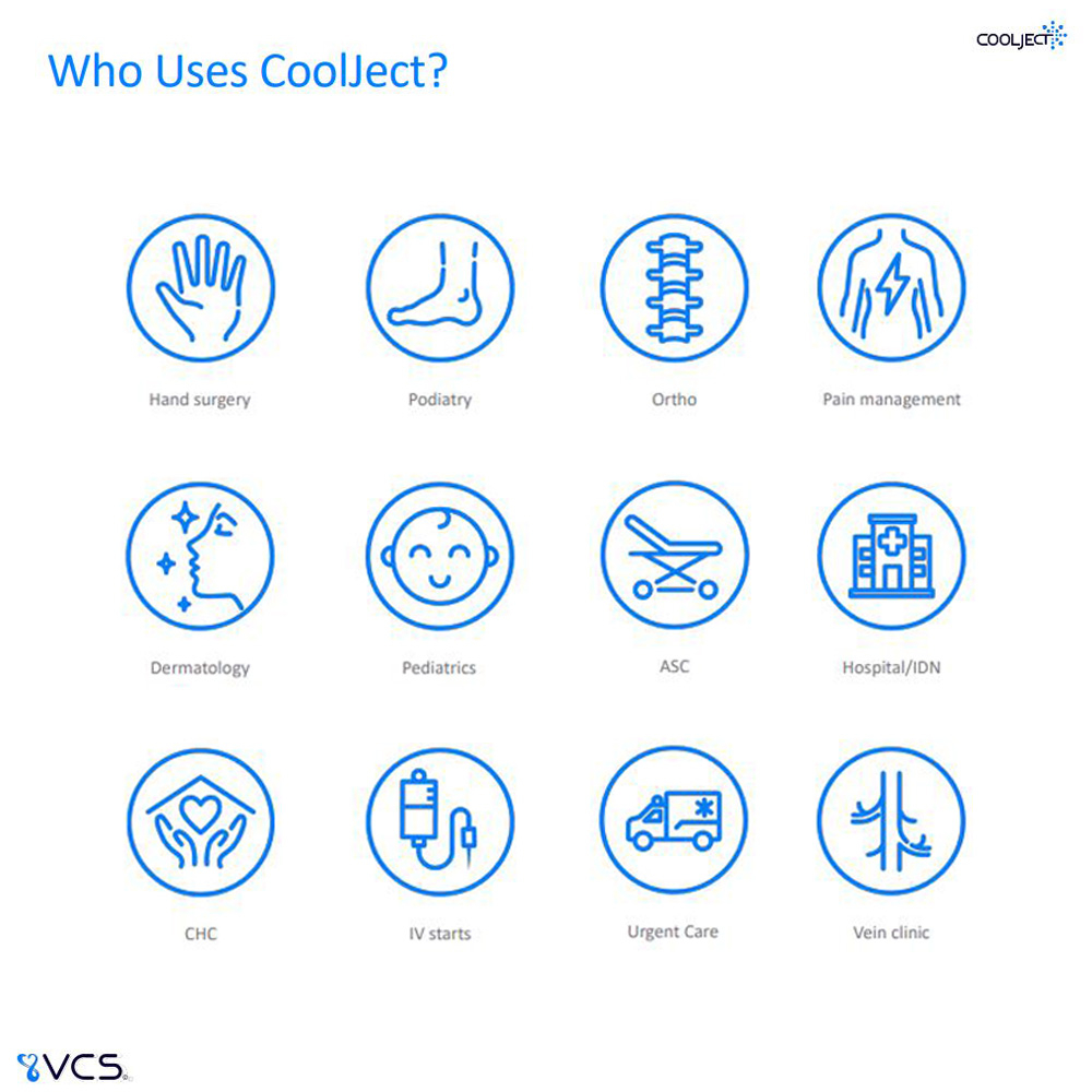 Who uses coolJect?